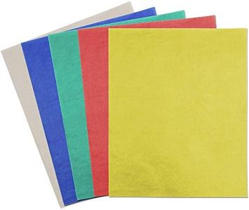 Carbon Paper for Tracing on Fabric, Wood, and Canvas (5 Colors, 9 x 11 in, 50 Sheets)