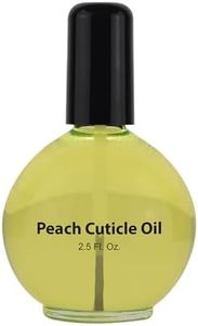 PRO NAIL - Cuticle Revitalizing Oil for Nails, Peach, 2.5 Oz - Professional Strength, Pedicure and Manicure - Moisturizes and Strengthens Nails and Cuticles - Soothing and Nourishing