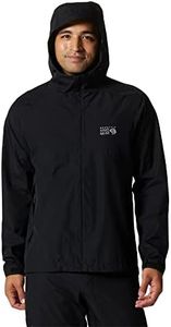 Mountain Hardwear Men's Standard Exposure/2 Gore-tex Paclite Jacket, Black, X-Large