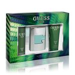 GUESS Women Man Gift Set (Eau De Citrus Toilette Liquid 75Ml + Shower Gel 200Ml + Body Spray 170G)