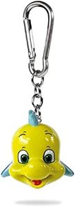 Pyramid International Disney Porte-clés La Petite Sirène (3D Flounder) Mousqueton, Fermeture Éclair ou Breloque Sac à Dos pour Homme et Femme - Produit Officiel
