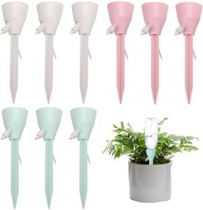 9 Pcs Drip Irrigation Kit, Gardening Items, Drip Irrigation Kit for Home Garden 50 Plants Adjustable Watering Device and Automatically Waters Your Plants