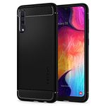 Spigen Rugged Armor Phone Case Compatible with Samsung Galaxy A50 / A50s / A30s - Matte Black