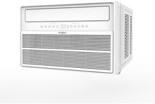 Whirlpool 24,000 BTU Window Mounted Inverter Air Conditioner with Quiet, 230V, AC for Large Rooms up to 1500 Square Feet with Remote, Window AC Unit for Apartment, Living Room, Bedroom