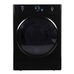 Willow WTD7B 7kg Vented Dryer, Front Loading with Child Lock, 3 Temperatures, Mehanical Controls, Crease Guard, 2 Year Warranty - Black