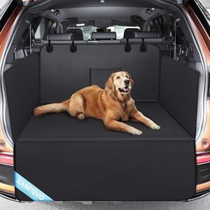 Zanfqvo Protection Coffre Voiture Chien avec Protection latérale - Imperméable Antidérapante Housse de Coffre pour Chien - Universelle Protection Coffre pour Camion, Voiture, SUV