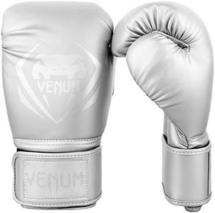 Venum Contender Boxing Gloves - Silver/Silver - 12-Ounce