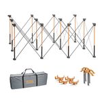 Bora Centipede 4ft x 6ft 12-Strut Work Support and Portable Sawhorse with Accessories, CK12S Work Stand