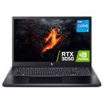 Acer Nitro V 15 ANV15-51 Gaming Laptop - Intel Core i5-13420H, 8GB, 512GB SSD, NVIDIA GeForce RTX 3050 6G, 15.6" Full HD IPS 144Hz, Windows 11, Black