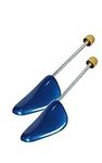 Kaps Kaps Paris Shoe Trees Foldable Universal Shoe Tree with Spiral Spring All Sizes High Quality Plastic Shoe Boot Tree Shaper, Blue, 43-45 EUR / 9-11 M UK