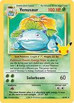 Pokémon Celebrations Venusaur, 25th Anniversary Holo Rare Reprint from 1995 + Surprise Card!