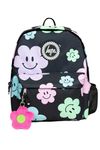 hype BAGS Happy Flowers Polyester Unisex Backpacks in Black Size: One Size