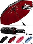 Repel Umbrella Windproof Travel Umbrella - Wind Resistant, Small - Compact, Light, Automatic, Strong, Mini, Folding and Portable - Backpack, Car, Purse Umbrellas for Rain - Men and Women