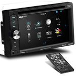 BOSS Audio Systems BV9351B Car Stereo System - 6.2 Inch Double Din, Touchscreen, Bluetooth Audio and Calling Head Unit, Aux-in, USB, CD Player, SD, AM FM Radio Receiver, Hook Up to Amplifier