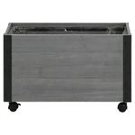Grapevine 24N FSC Recycled Wood Planter with Casters