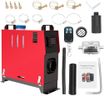 PRIJESSE 8KW Diesel Heater 12V, All-in-One Portable Diesel Air Heater with Remote Control & LCD Monitor, Fast Heating Low Noise, for RV Truck Camper Van Boat Bus Garage Parking
