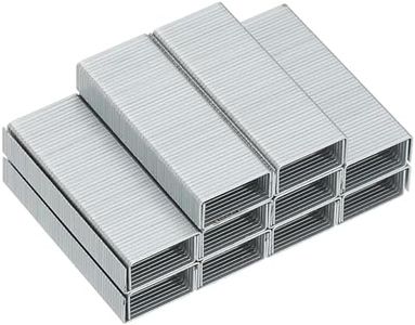 M&G 24/6 Staples for Stapler, 5000pcs(1000pcs Per Box) Staples 25 Sheets Capacity for Standard Stapler Smooth Stapling for Home Office Supplies, Silver