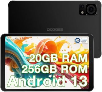 DOOGEE T20 Mini Pro Tablet, 2,3K FHD+ Tablet 8.4 Pollici, 20GB RAM 256GB ROM/TF 1TB, Android 13 Tablet Gaming Octa Core, Batteria 5060mAh, 4G LTE/5G WiFi/BT5.0/GPS/Widevine L1/13MP Tablet