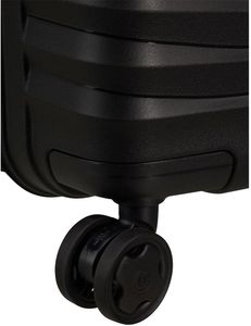 Samsonite Intuo Spinner M Expandable Suitcase, 69cm, Black, 79/87L