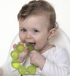 Nuby IcyBite Soothing Ring Teether 2pk - Colors May Vary
