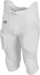 Rawlings Sporting Goods Mens Light Weight Integrated Football Game Pant, White, Large