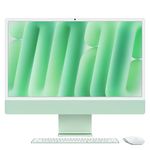 Apple iMac All-in-One Desktop Computer with M4 chip with 10-core CPU and 10-core GPU: Built for Apple Intelligence, 24-inch Retina Display, 24GB Unified Memory, 512GB SSD storage; Green