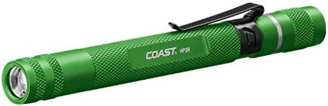 Coast 21519 Green HP3R 245 Lumen Rechargeable Focusing Led Penlight