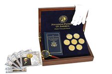 Franklin Mint Founding Fathers of America Coin Collection: 24 Karat Gold Collectibles, Treasure and Gifts