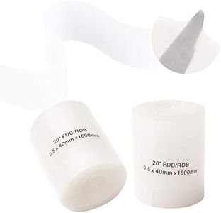 Monrand 2 Pcs HD Clear Bike Tire Liner, Bicycle Tire Protector,Tire Tyre Bike Inner Tube Protector Compatible with 20 Inch Mountain Bike,0.5mm Thickness, 40MM Width