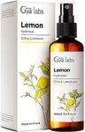 Gya Labs Lemon Hydrosol - For Skin & Homes (3.4 Fl Oz) - Natural Lemon Hydrosol