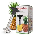 The Choice Pineapple Corer and Slicer Tool - Reinforced Stainless Steel Pineapple Core Remover - Stainless Steel Pineapple Cutter for Easy Core Removal & Slicing - Sharp Blade for Diced Fruit Rings