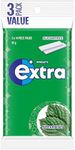 Extra Spearmint, Sugar Free Chewing Gum, 3 Packets With 14 Pieces