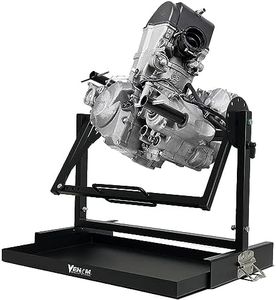 Venom Small Engine Stand Drip Pan for All Vertical-Type Single Cylinder 2 or 4-Stroke Small Engine Lift Hoist MX Dirtbike Engine Stand Oil Pan, Engine Tools Lift Block Stand, Engine Stand Motorcycle