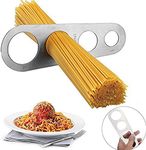 CLVEDU 1PCS Stainless Steel Spaghetti Measure Tool 4 Holes Pasta Measuring Portion Control Gadgets Kitchen Accessories