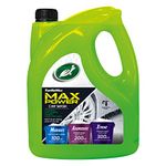 Turtle Wax 53284 MAX Power Car Shampoo & Wash 4L, Three Levels of Cleaning Power, Removes Dirt, Grime, Traffic Film, Breakdust, Incredible Foaming