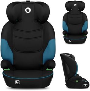 LIONELO LARS i-Size Silla de coche para bebés 100-150 cm Grupo 2 3, Protección lateral 10 grados de ajuste del reposacabezas Reposabrazos cómodos Respaldo extraíble Construcción ImpactGuard