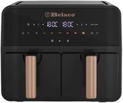 Belaco Air Fryer, 9L Dual Zone, Dig