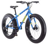 Mongoose Men's Dolomite 26" Wheel Fat Tire Bicycle, Blue, 18" Frame Size