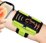Newppon Arm Bands for Cell Phone - Detachable & 360 Rotatable Universal Cellphone Armband Case Compatible with iPhone Samsung Galaxy Pixel LG for Workout Excersize Sports Jogging Gym Fitness Runner