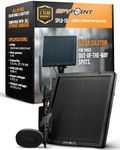 SPYPOINT Solar Panel SPLB-10 for Trail Cameras - Include an Internal Battery, 7500 mAh Battery Capacity, 12V Power Outlet, IP66 Waterproof, 360°rotation & 90° tilt Mounting Arm