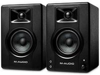 M-Audio BX3 3.5" Studio Monitors, HD PC Speakers for Recording and Multimedia with Music Production Software, 120W, Pair