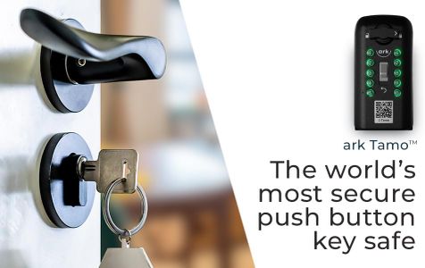 ark Tamo Outdoor Key Safe – Weatherproof Wall Mounted Security Box