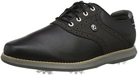 FootJoy Women's Fj Traditions Golf Shoes, Black, 5.5 UK Wide