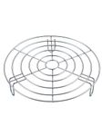 Turbokey Round Cooling Racks Dia 10.2", 304 Stainless Steel Steamer Rack, Canning Rack, Cake Cooling Rack Circle Wire Cooling Rack for Air Fryer, Instapot, Cake Pans (Height 2.8",10.2"/26cm)