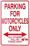 Parking for Motorcycles Only