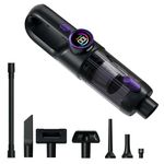 Portronics MopCop Prime, 2-in-1 Cordless Handheld HEPA Vacuum Cleaner & Air Blower, 17000Pa Powerful Suction, 70000 RPM Brushless Motor, Type-C Rechargeable, Car & Home Cleaning Kit with Attachments