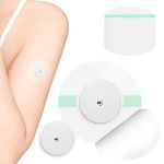 Pack of 25 Waterproof Freestyle Libre 3 Sensors, 7 cm Diameter, Self-Adhesive & Transparent Skin-Friendly Freestyle Libre 3 Plasters for Swimming & Bath
