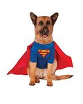 Rubie's unisex adult 580283 Official Rubie s DC Comic Superman Pet Dog Costume Super Hero Gift Big Dog Size XXXL, Multi-colored, XXL UK Halloween Halloween