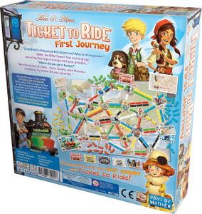 Ticket To Ride First Journey Europe Board Game – Family Edition