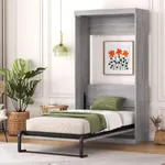 Twin Murphy Bed Space-Saving Wall B